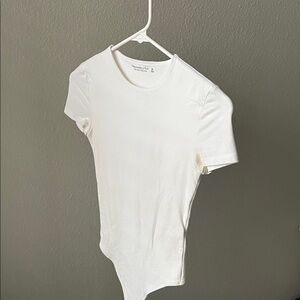 Abercrombie short sleeve cotton bodysuit